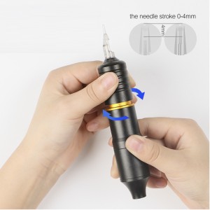 machine de tatouage professionnelle mitrailleuse rotative de machine de tatouage de moteur de sourcil de moteur rotatoire d'alliage pour le shader linnner colorant des pistolets de tatouage