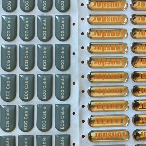 Petits autocollants en dôme époxy et étiquettes de dôme minuscules irrégulières