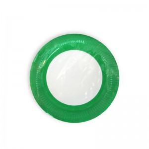 Ensemble professionnel de vaisselle de fête de vaisselle de papier jetable pas cher de fabrication professionnelle