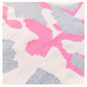 Style coréen mélange de laine épaisse chaude et chaude pull en tricot