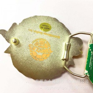 Boucle de ceinture tortue P056