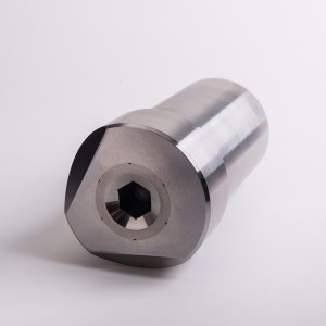 poinçon de forgeage à froid en carbure de tungstène à six segments irrégulier