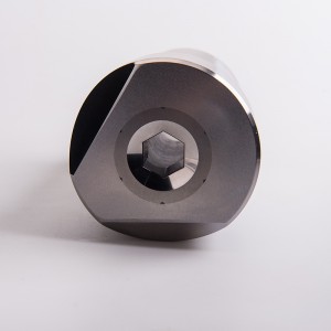 poinçon de forgeage à froid en carbure de tungstène à six segments irrégulier