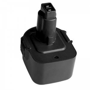 Batterie de rechange pour outil électroportatif Ni-Cd 12V 1300mAh pour les foreuses DeWALT DC9071, DE9037, DE9071