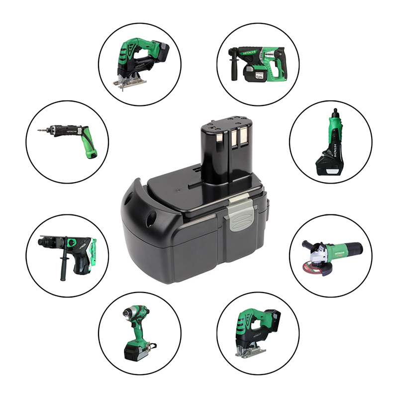 Outils de batterie en ligne Shop Magasinez les batteries Li-ion 18V 3000mAh pour Hitach BCL1830, EBM1830