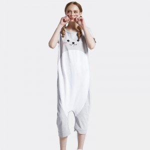 Jersey de coton et spandex simple pour femmes