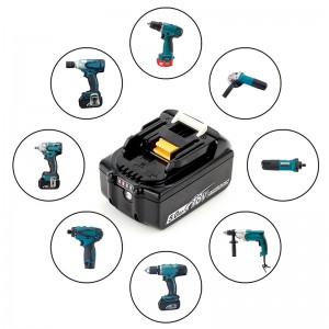 BL1815, BL1820, BL1825 Perceuse de batterie sans fil de remplacement au Li-ion 18V 5000mAh