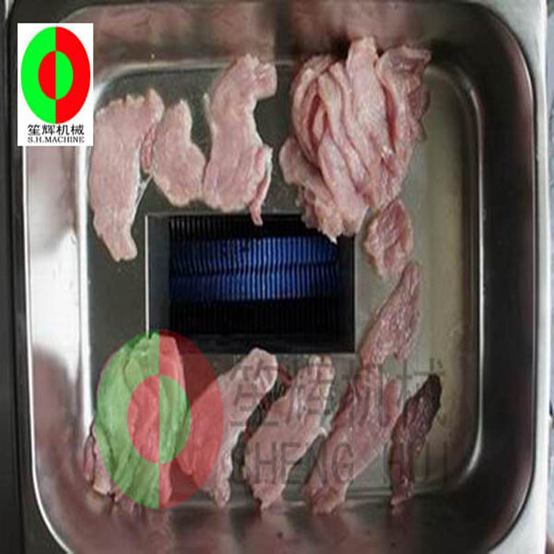 Petite trancheuse à viande / trancheuse à viande / découpeuse de viande / petite trancheuse à viande verticale QE-500