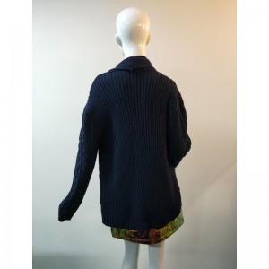 CARDIGAN BLEU ABERCROMBIE \u0026 FITCH RLWS0030F
