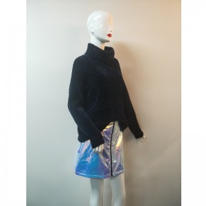 PULL À COL COLLIER NOIR RLWS0054F