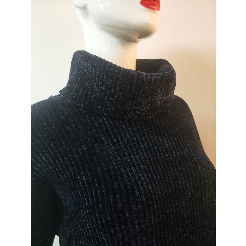PULL À COL COLLIER NOIR RLWS0054F
