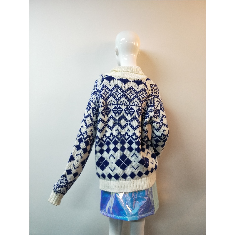 CHECK IMPRIMÉ FEMMES PULL RLWS0102F