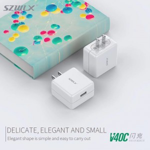 WEX - V40C OPPO VOOC - Adaptateur secteur, chargeur mural, chargeur de voyage