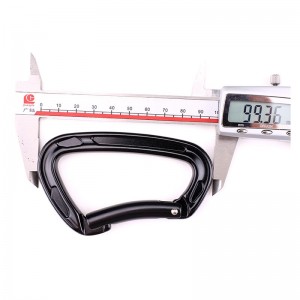 Crochet de sécurité pour l'équipement d'escalade en plein air, crochet de sécurité, boucle d'escalade, mousqueton rapide à suspendre A1272C