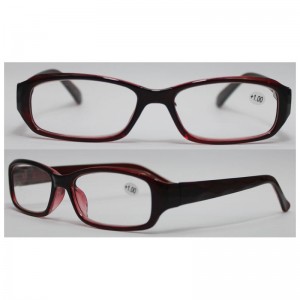 Lunettes de lecture en plastique, monture PC pour hommes et femmes