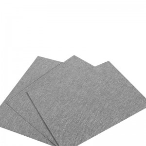 Feutre de fibres agglomérées en acier inoxydable 10/20/40/60 microns