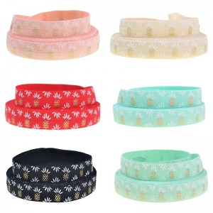 12 # personnalisé Haute Qualité 5/8 Fold Over Elastic