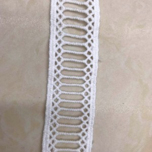 dentelle de soie de lait, dentelle de polyester / nylon, dentelle de coton