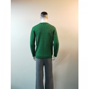 SWEATER IMPRIMÉ VERT CARTOON RLMS0034F