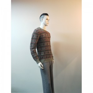 PULL GRIS IMPRIMÉ RLMS0040F