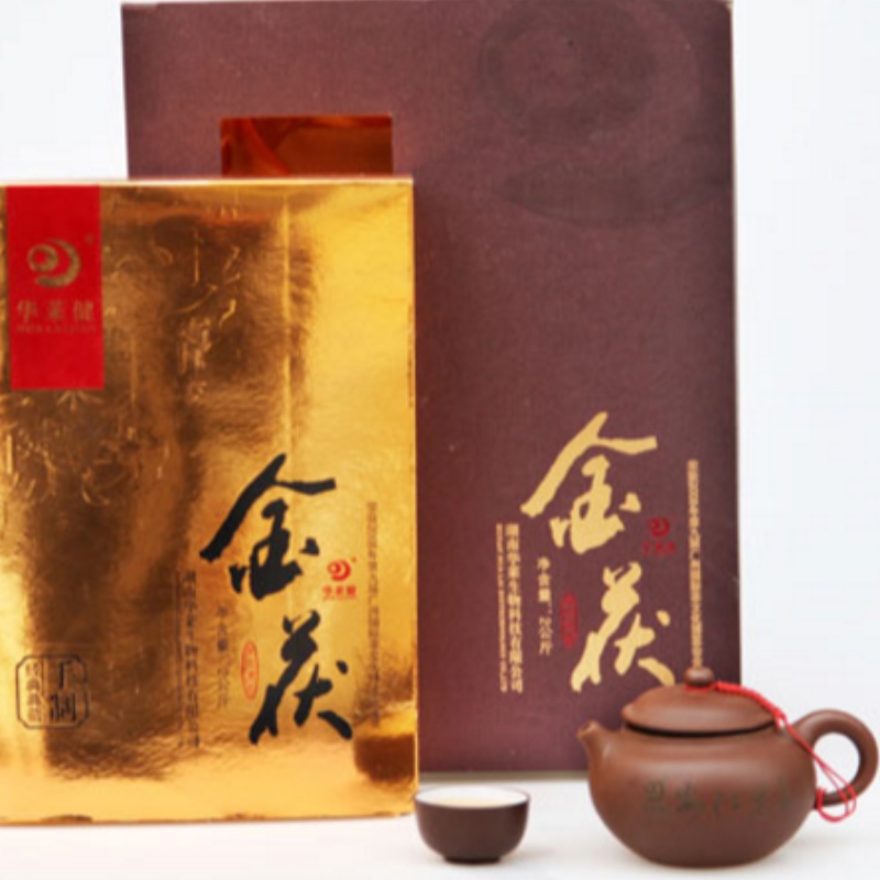 2000g d'or fuzhuan hunan anhua thé noir thé de soins de santé