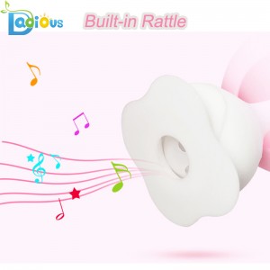 Nouveau Design Sécurité Bébé Dentition Hochet Qualité Alimentaire Silicone Bébé Dentition BPA Libre Bébé Dentition