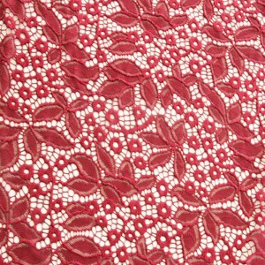 Pas cher prix français dentelle robe vêtements matériaux dentelle tissu