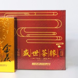 G ensembles 1000g d'or fuzhuan 750g HCQL thé hunan hahua thé noir thé de soins de santé