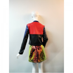 VESTE BIKER CONTRASTE RLWPJ0005N