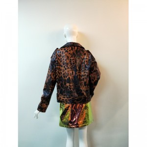 BLOUSON PU BLACK-DOTS RLWPJ0007N