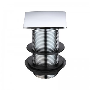 Bouchon de baignoire en métal