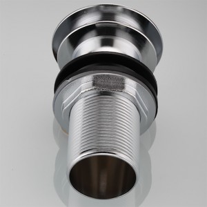 40mm pop up bassin chromé déchets fendue