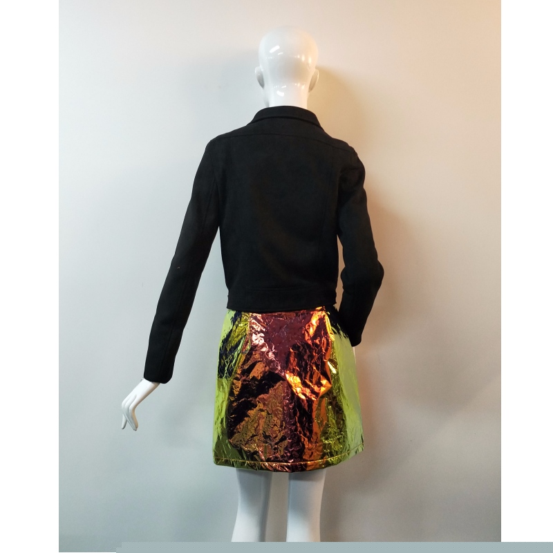 BLOUSON DE SUEDETTE BLACK LADIES RLWSJ0003N