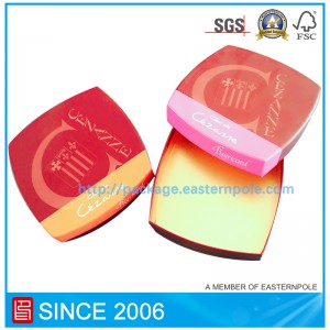 Boîte de chocolat rigide de luxe avec un design personnalisé