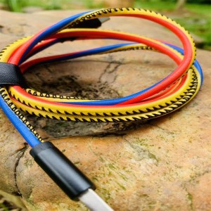 Câbles de données en cuir de style commercial