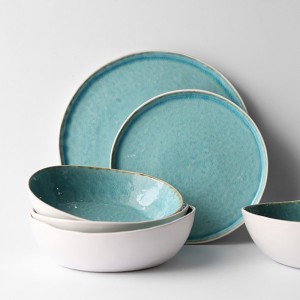 Western New Item Vaisselle Hotel Bone China Royal Bone China