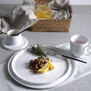 Western New Item Vaisselle Hotel Bone China Royal Bone China