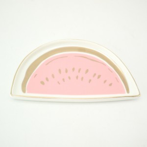 Assiette de bijoux en céramique fille bijoux bague de rangement plaque de rangement en céramique doré anneau