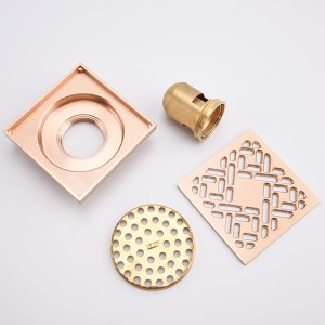 Insert de douche, bouchon de nettoyage