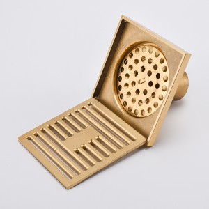 Couvre siphon de douche garage