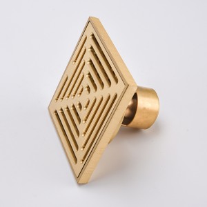 Drain de douche linéaire en laiton