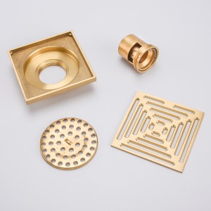 Drain de douche linéaire en laiton