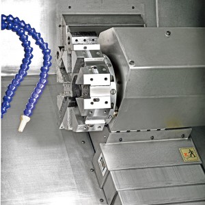 Tour CNC à banc incliné à prix usine avec tourelle