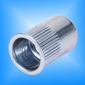 Réduire la tête corps moleté