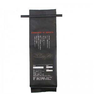 cravate en étain à fini mat et gousset sur la valve supérieure à café