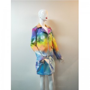 VESTE DE SUÉDETTE MULTICOLORE RLWSJ0007N