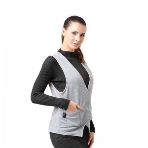 Gilet chaud électrique de gilet chauffant électrique réglable de taille de gilet pour la randonnée campant en plein air