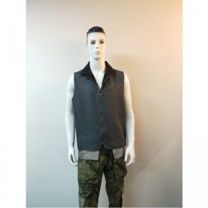 GILET NOIR POUR HOMME RLMV0006