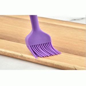 Brosse en silicone intégrée Brosse pour aliments résistante aux températures élevées Brosse à huile Barbecue Brosse de cuisson en silicone