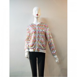 VESTE SEQUINÉE POUR FEMMES RLWJ0005